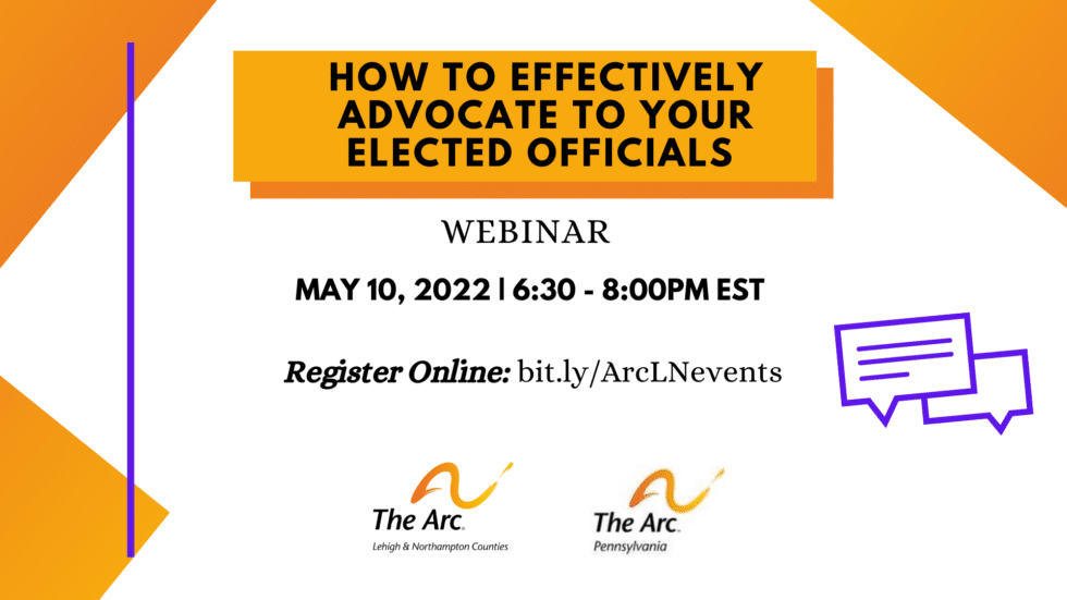 How To Effectively Advocate To Your Elected Officials - The Arc Of ...