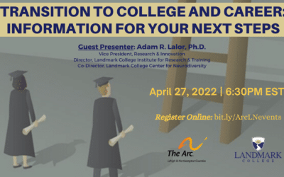 Transition to College and Career: Information for Your Next Steps