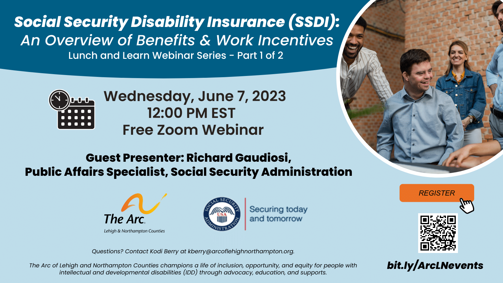 Social Security Disability Insurance Ssdi An Overview Of Benefits And Work Incentives The Arc 6866