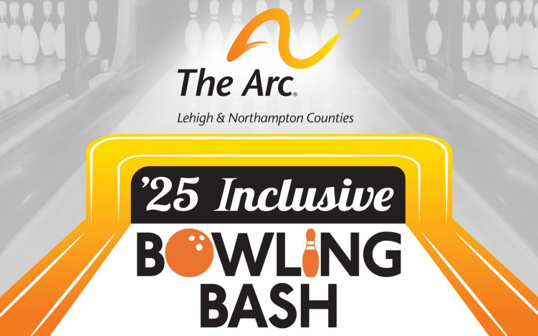 Image of The Arc's 2025 Inclusive Bowling Bash logo.